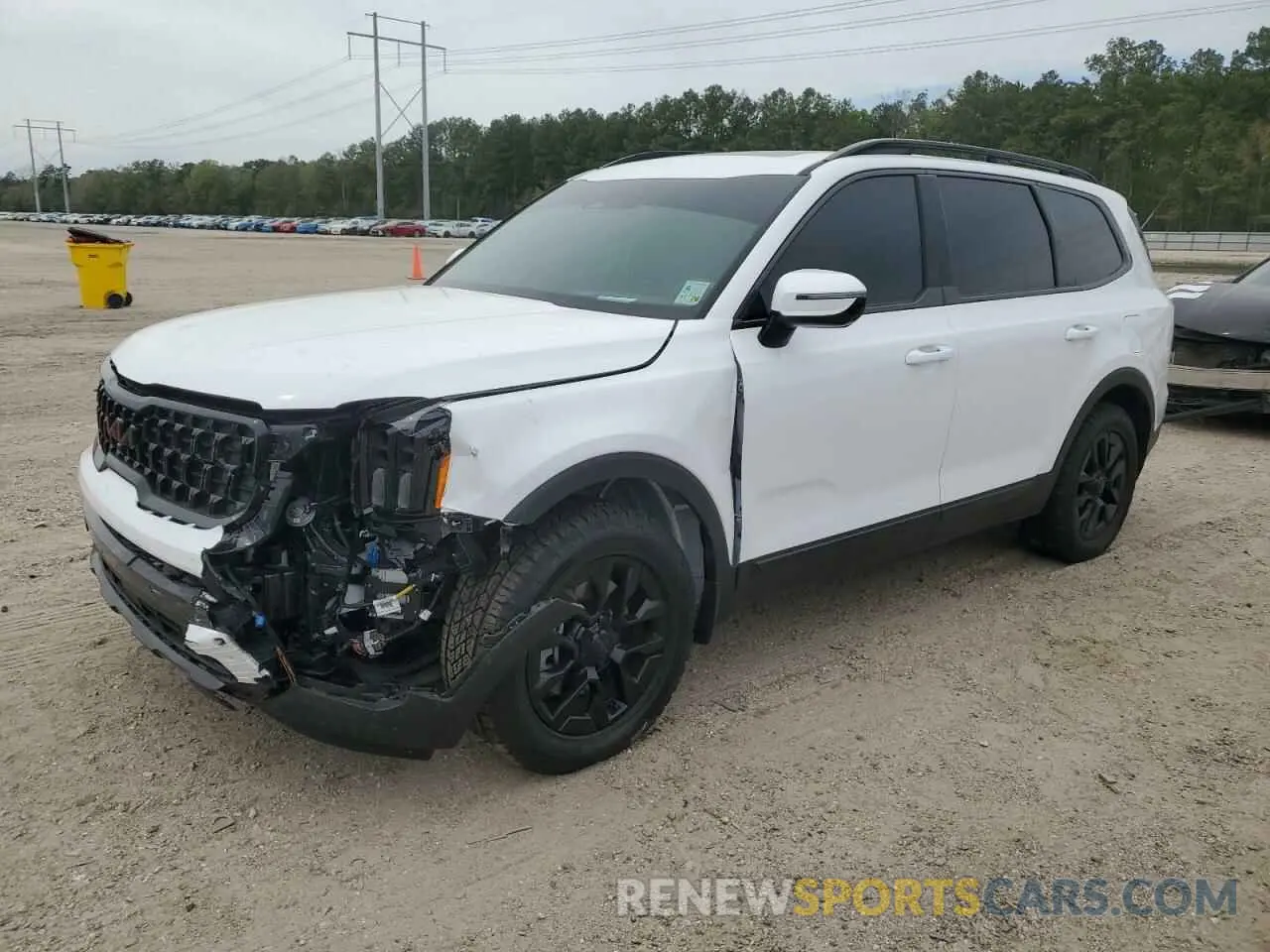 1 Photograph of a damaged car 5XYP5DGC0SG594559 KIA TELLURIDE 2025