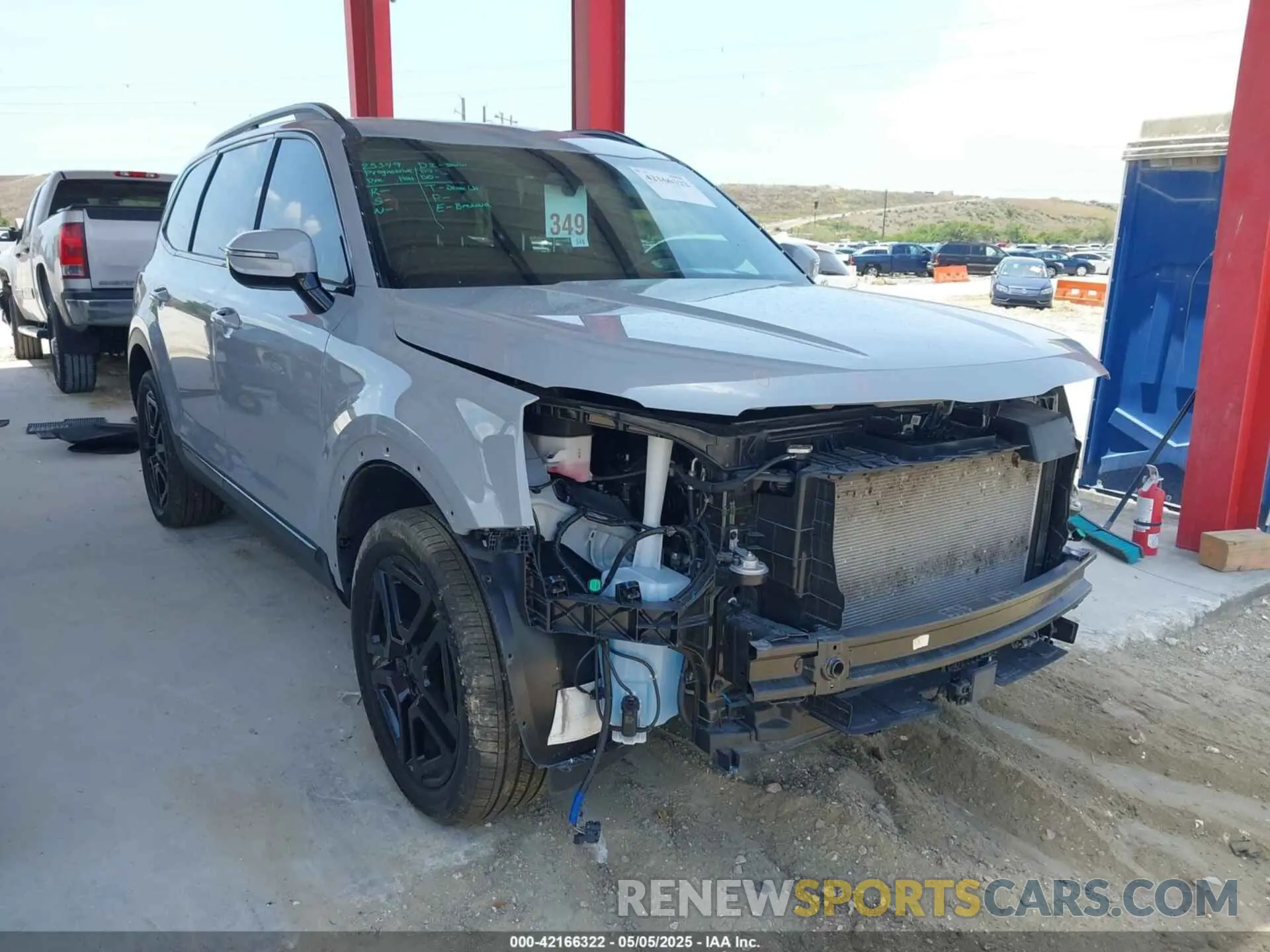 1 Photograph of a damaged car 5XYP5DGC1SG568536 KIA TELLURIDE 2025