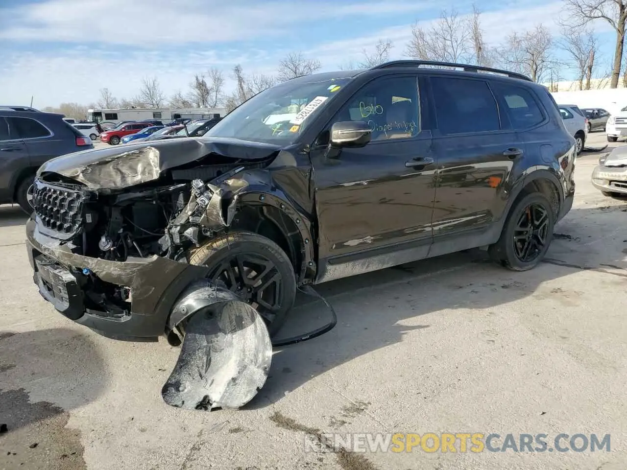 1 Photograph of a damaged car 5XYP5DGC8SG575662 KIA TELLURIDE 2025