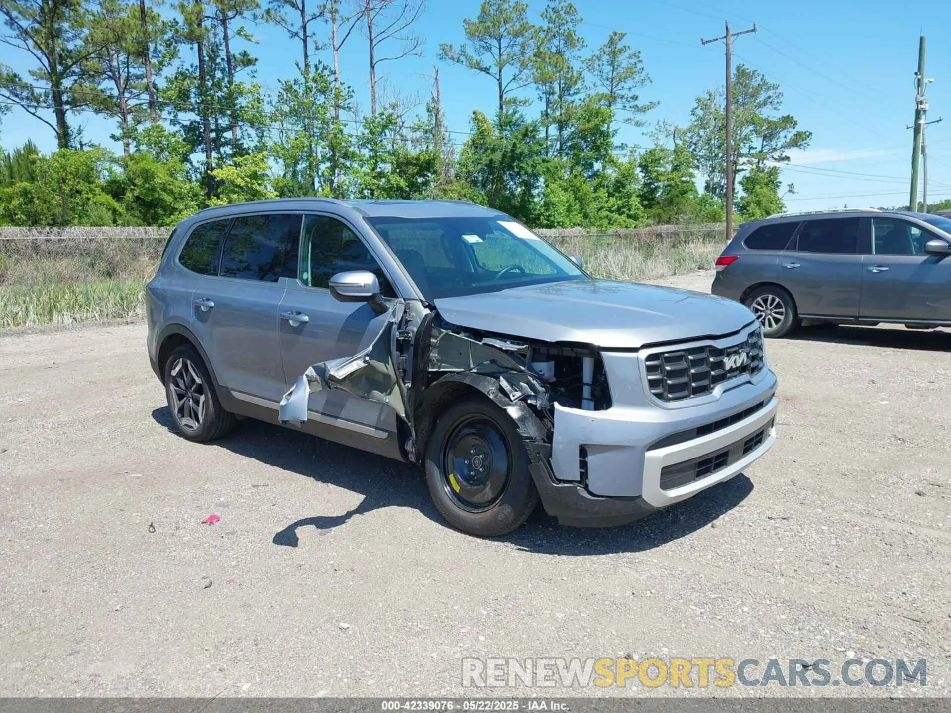1 Photograph of a damaged car 5XYP64GC0SG589567 KIA TELLURIDE 2025