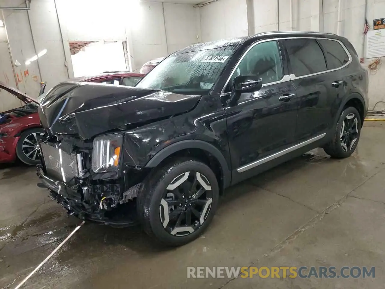 1 Photograph of a damaged car 5XYP64GC3SG598196 KIA TELLURIDE 2025