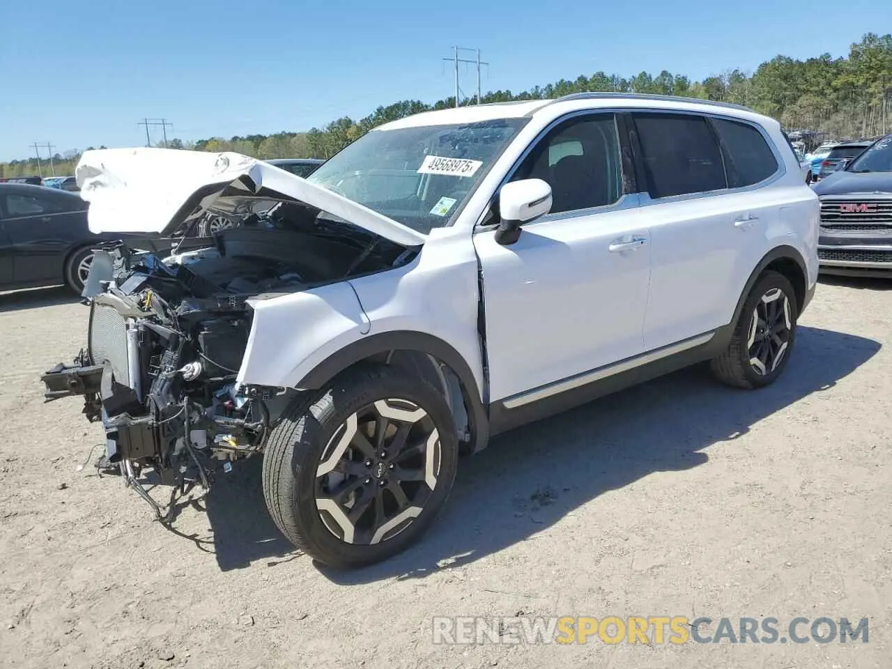 1 Photograph of a damaged car 5XYP64GC9SG579930 KIA TELLURIDE 2025