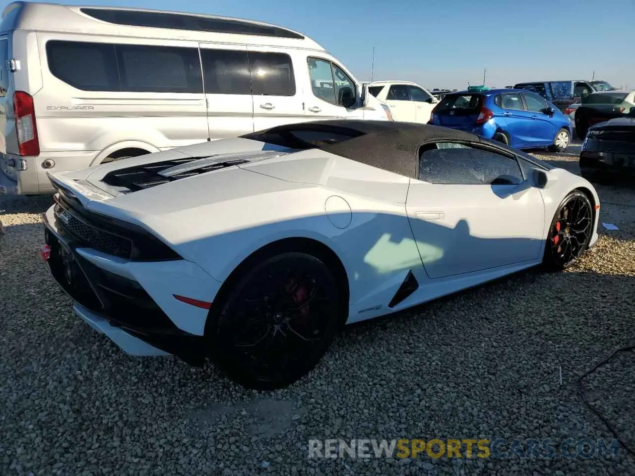 3 Фотография поврежденного автомобиля ZHWUT5ZF5LLA15099 LAMBORGHINI ALL MODELS 2020