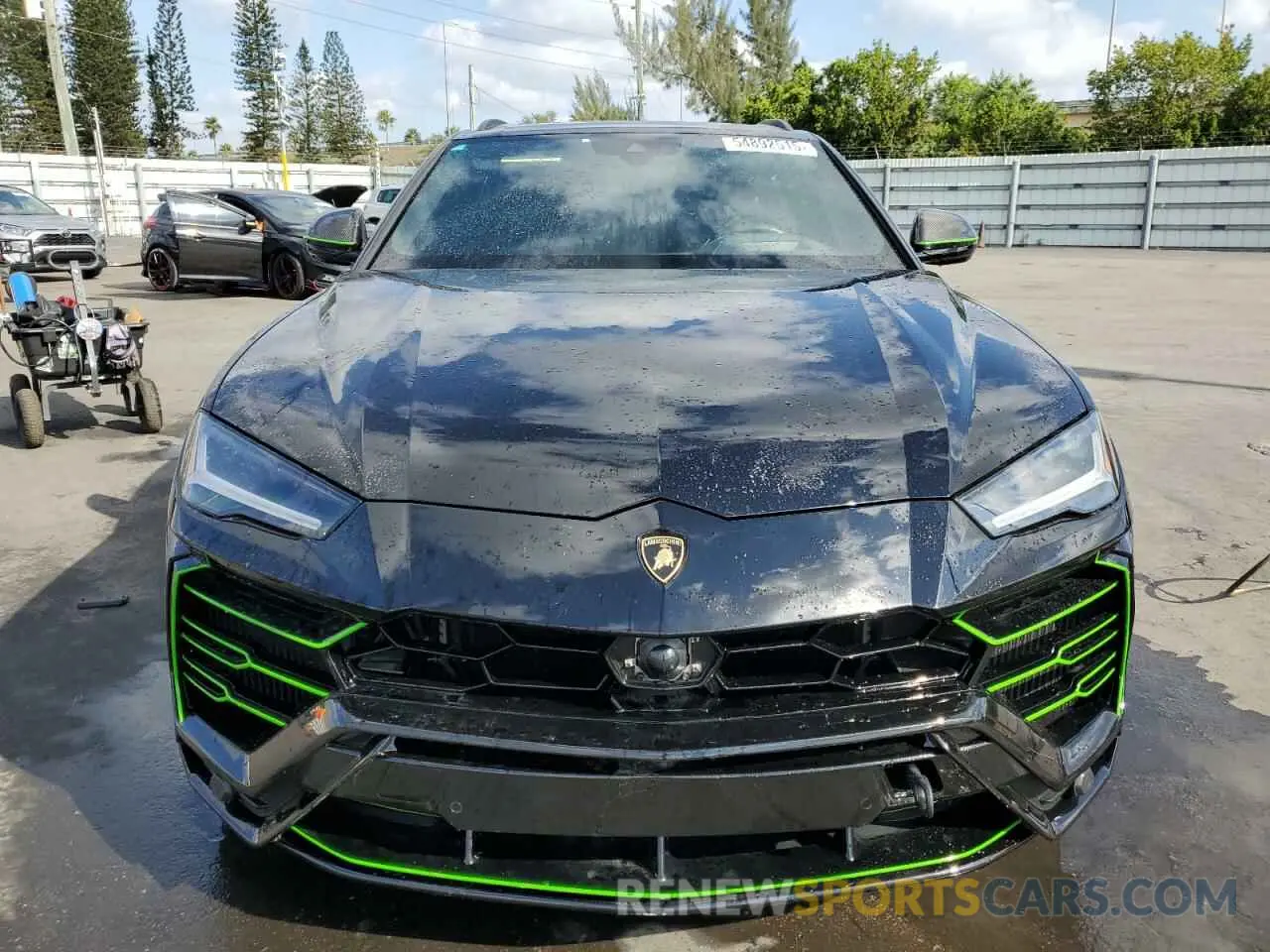 5 Фотография поврежденного автомобиля ZPBUA1ZL5MLA11073 LAMBORGHINI ALL MODELS 2021
