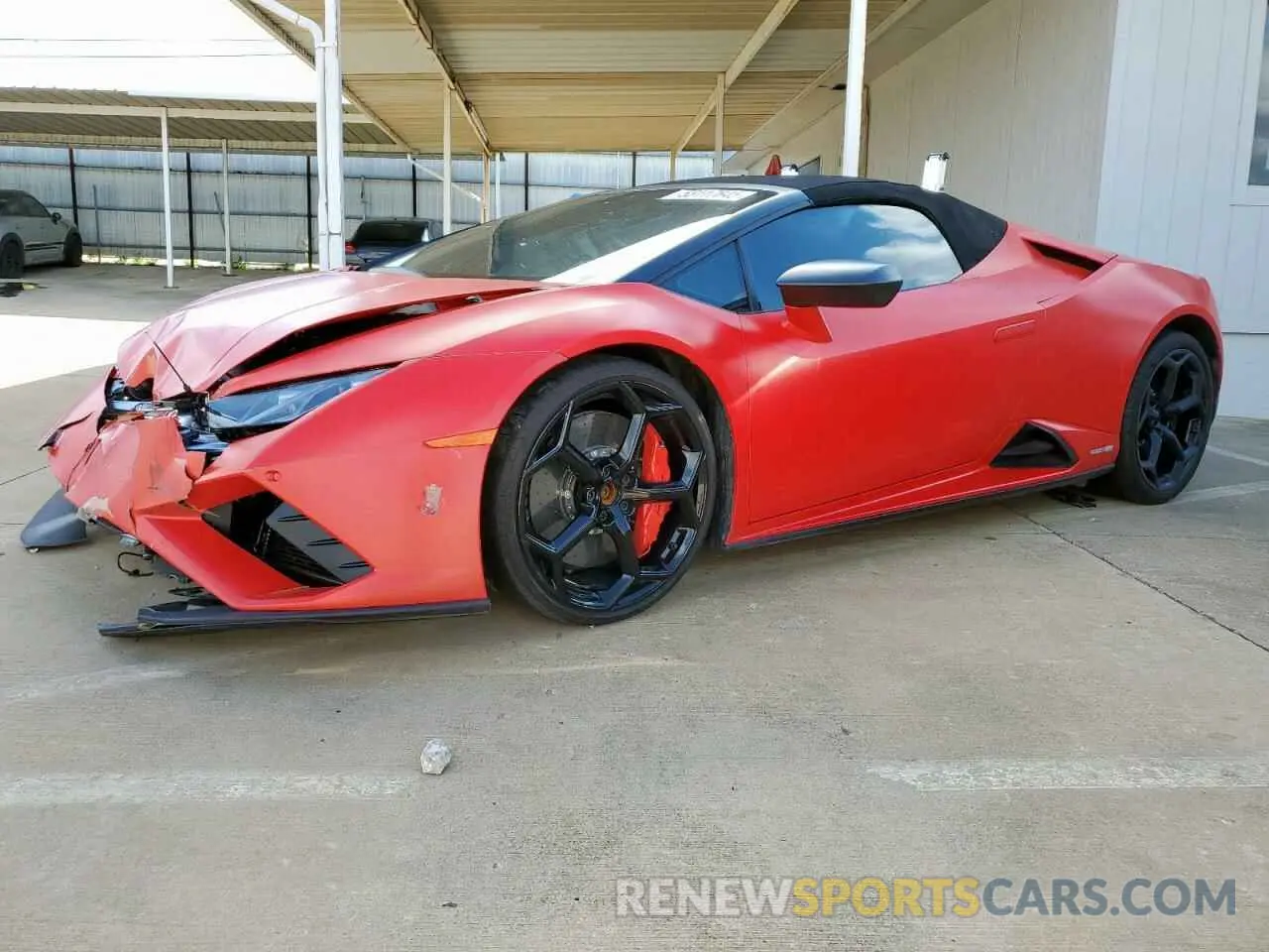 1 Photograph of a damaged car ZHWUT5ZF9PLA21574 LAMBORGHINI ALL MODELS 2023