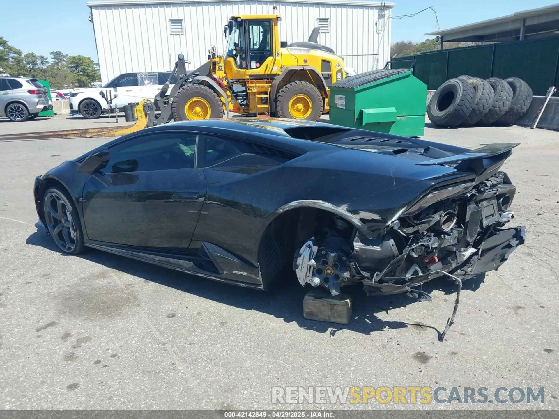 3 Фотография поврежденного автомобиля ZHWCB6ZF7PLA23361 LAMBORGHINI HURACAN 2023