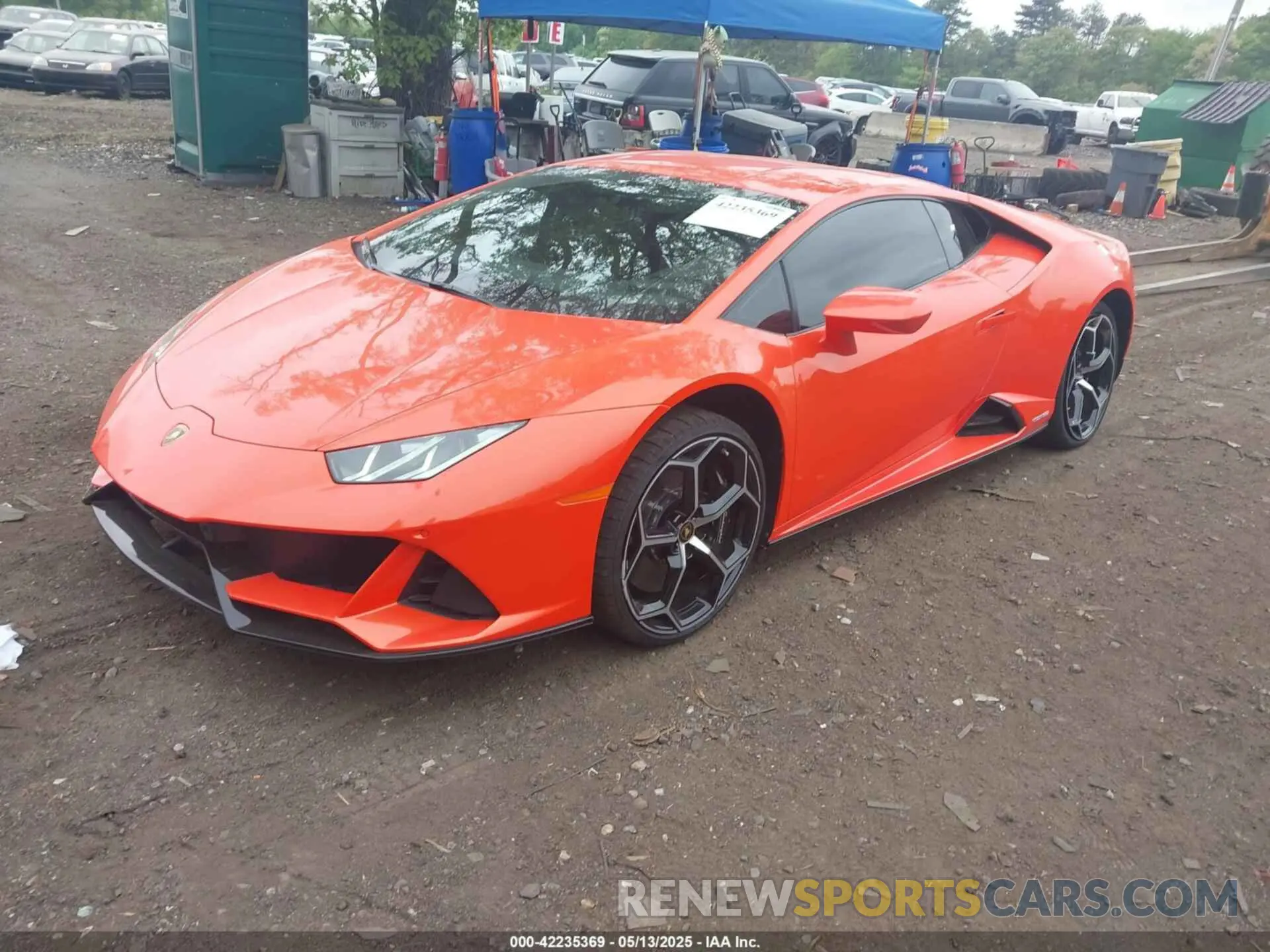 2 Фотография поврежденного автомобиля ZHWUF4ZF6LLA13783 LAMBORGHINI HURACAN EVO 2020