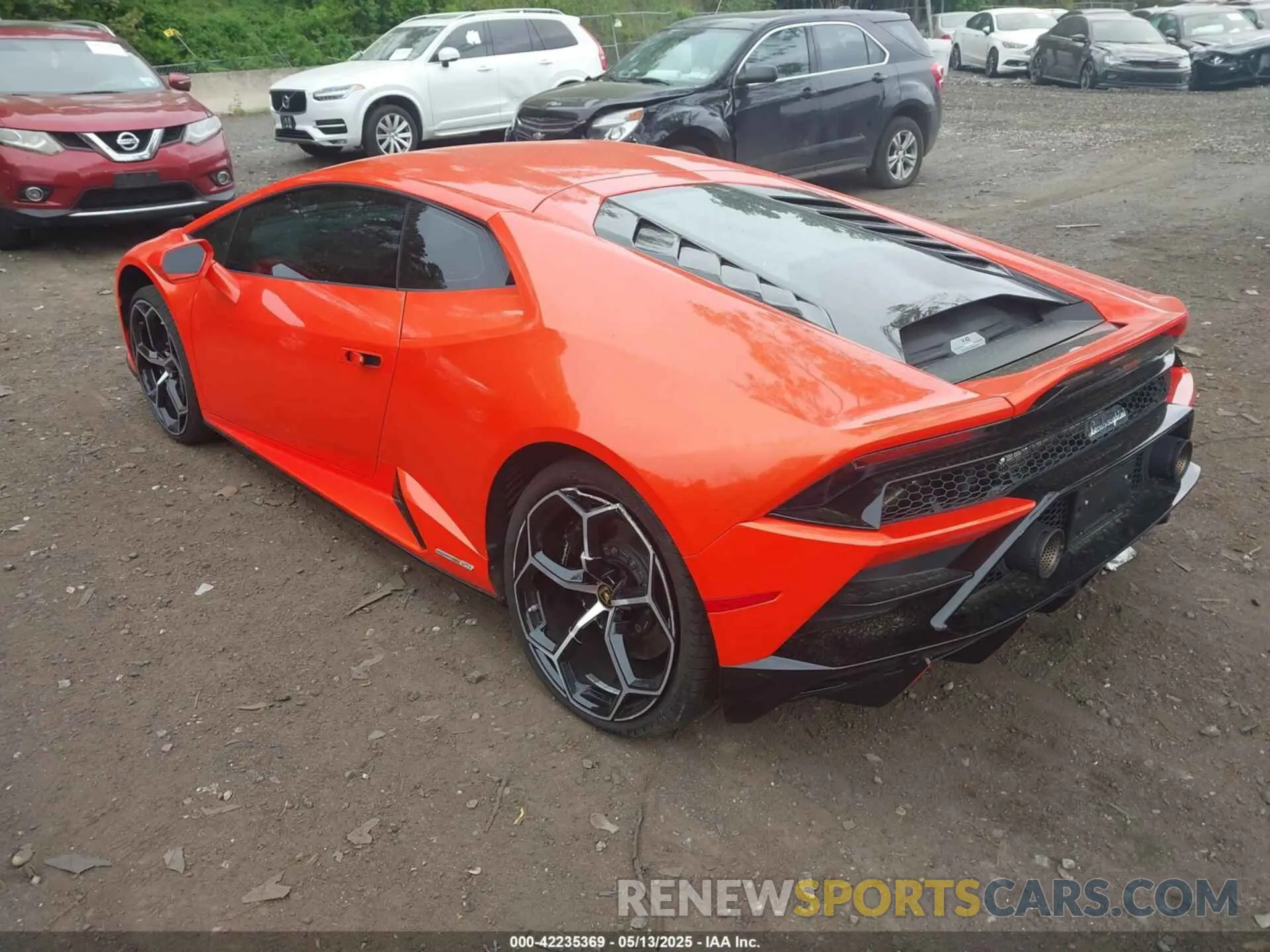 3 Фотография поврежденного автомобиля ZHWUF4ZF6LLA13783 LAMBORGHINI HURACAN EVO 2020
