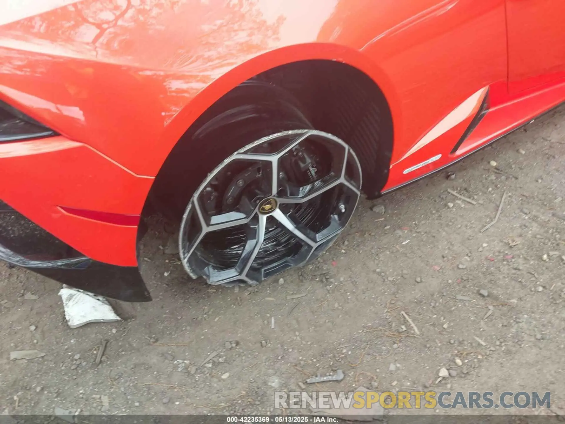 6 Фотография поврежденного автомобиля ZHWUF4ZF6LLA13783 LAMBORGHINI HURACAN EVO 2020