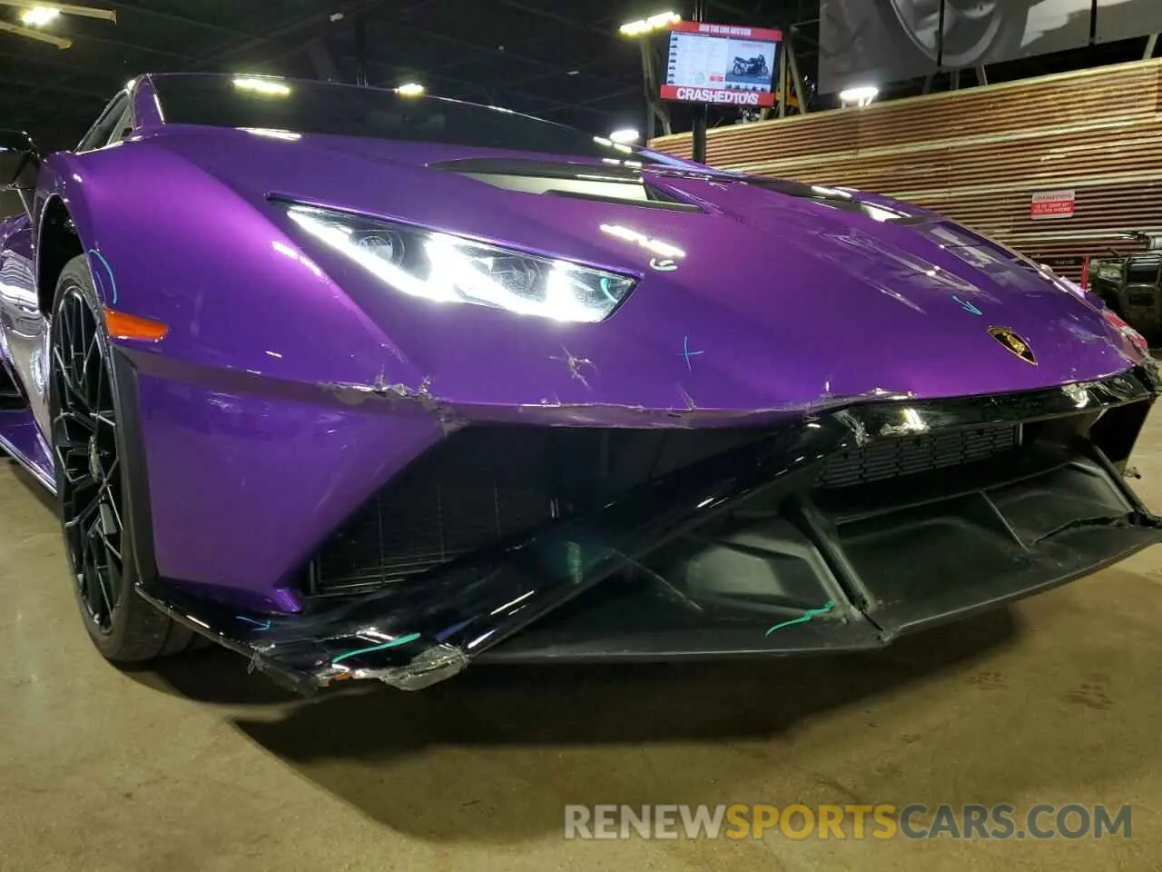 14 Photograph of a damaged car ZHWUA6ZX7PLA21724 LAMBORGHINI HURACAN ST 2023