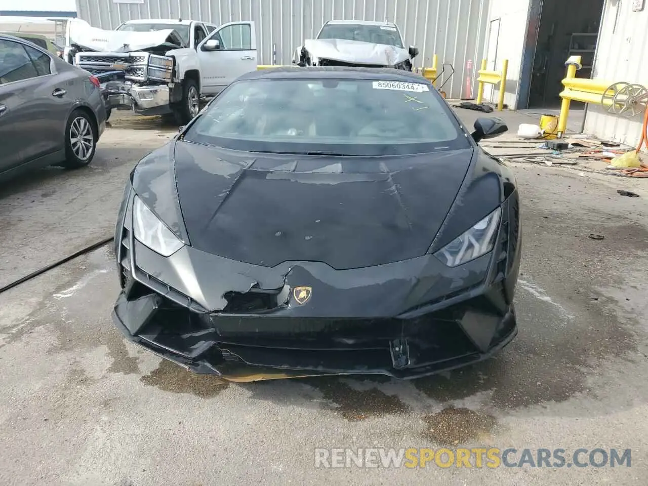 5 Фотография поврежденного автомобиля ZHWUB6ZF7PLA24031 LAMBORGHINI HURACAN TE 2023