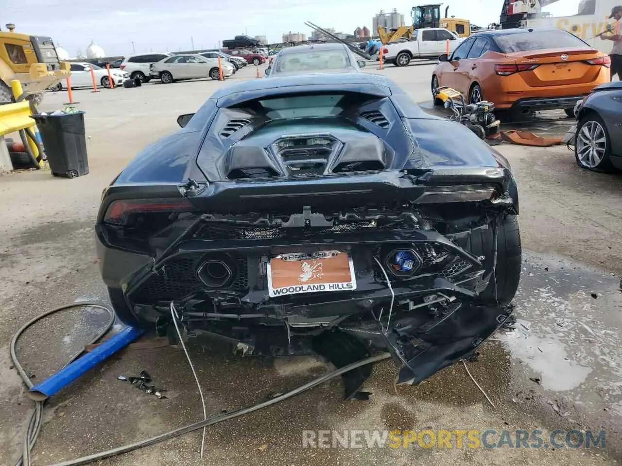 6 Фотография поврежденного автомобиля ZHWUB6ZF7PLA24031 LAMBORGHINI HURACAN TE 2023