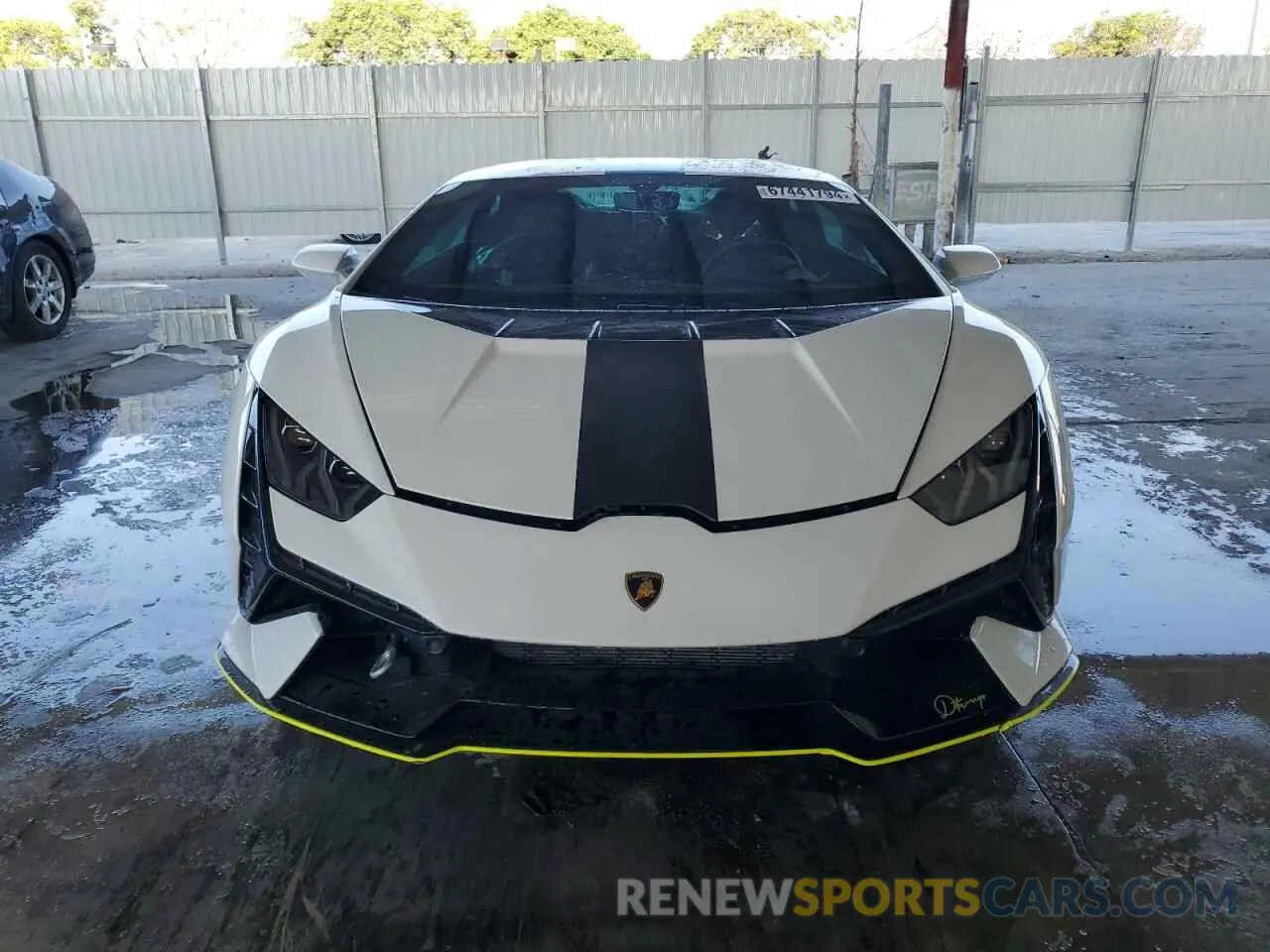 5 Photograph of a damaged car ZHWUB6ZFXRLA26374 LAMBORGHINI HURACAN TE 2024