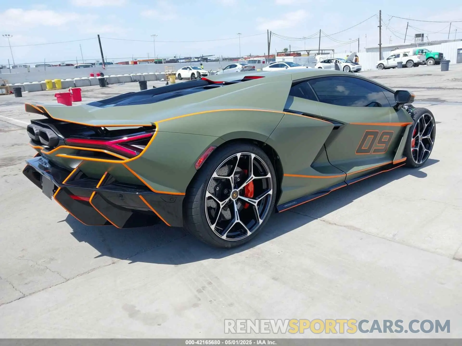 4 Photograph of a damaged car ZHWUC1ZM9RLA00251 LAMBORGHINI REVUELTO 2024