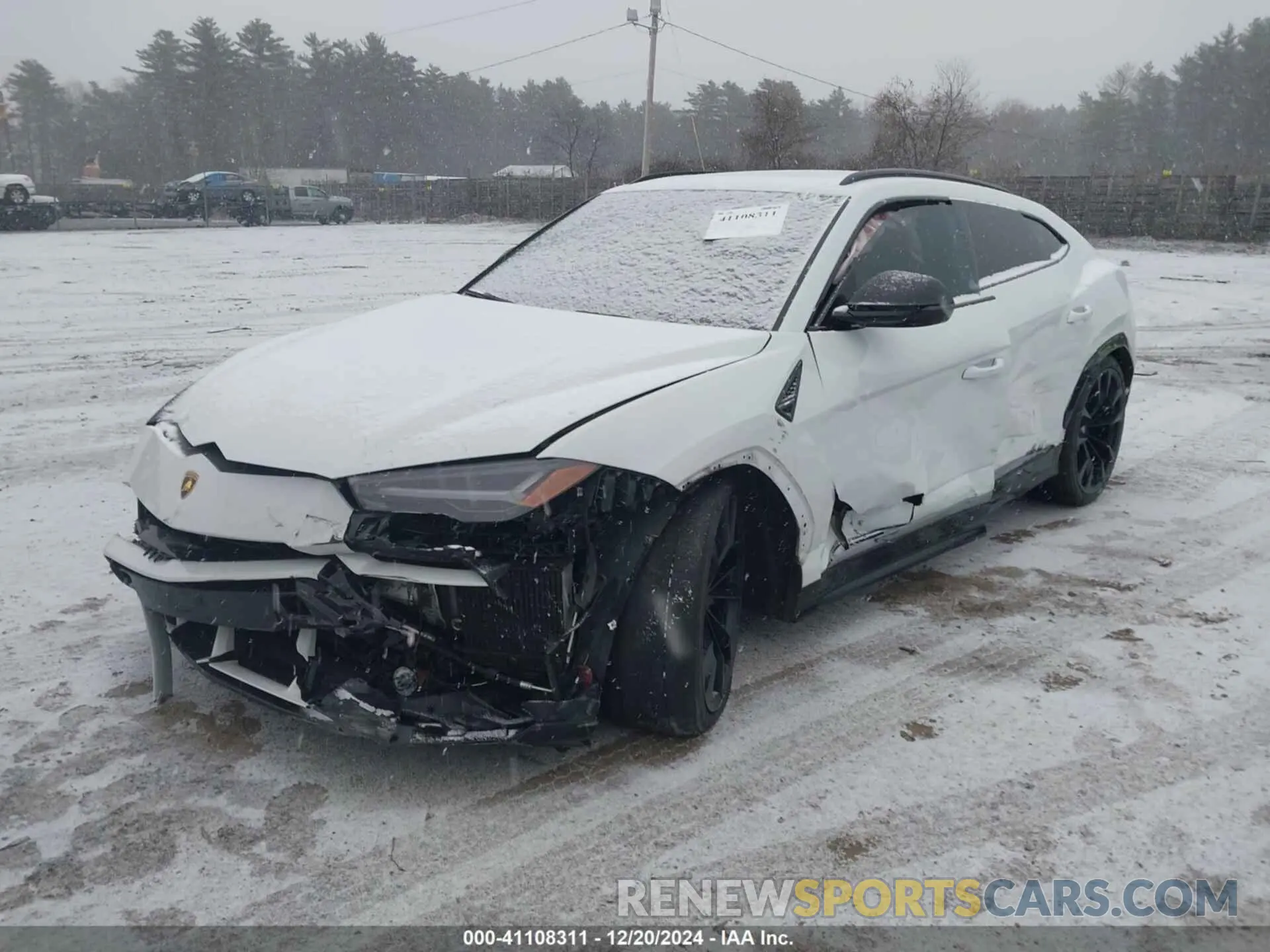 2 Photograph of a damaged car ZPBUA1ZL0KLA02164 LAMBORGHINI URUS 2019