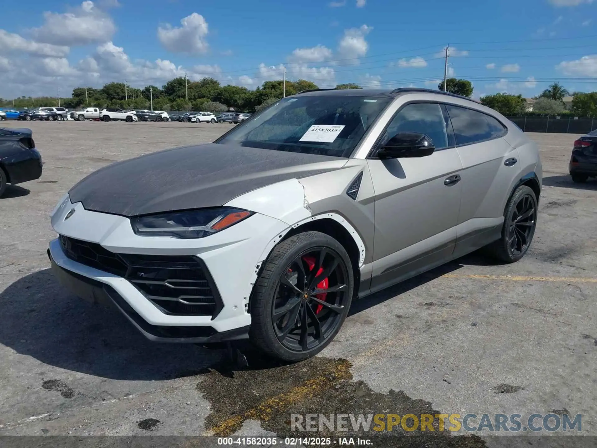 2 Фотография поврежденного автомобиля ZPBUA1ZL6KLA06025 LAMBORGHINI URUS 2019