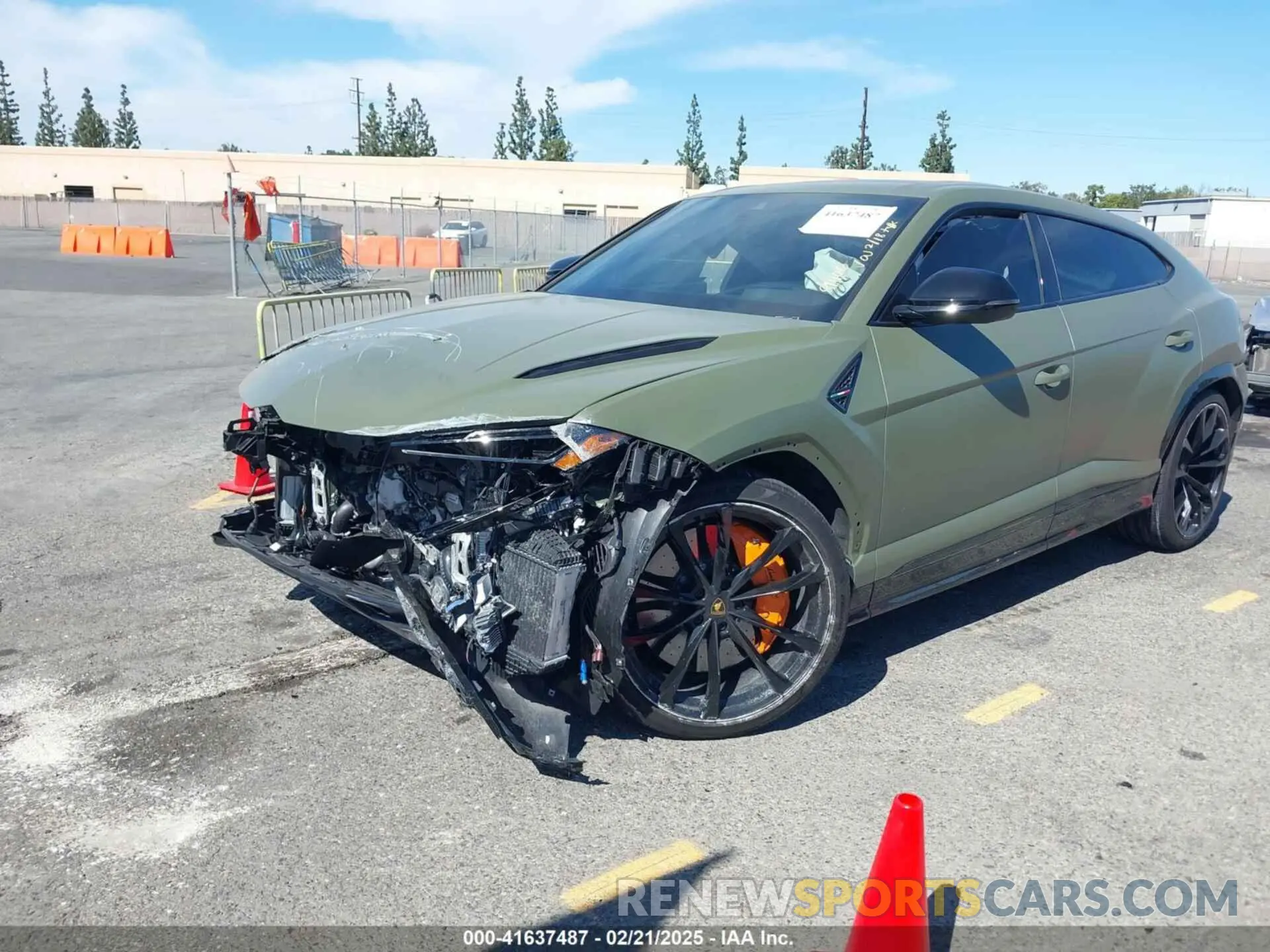 2 Photograph of a damaged car ZPBUB3ZL9RLA30855 LAMBORGHINI URUS 2024