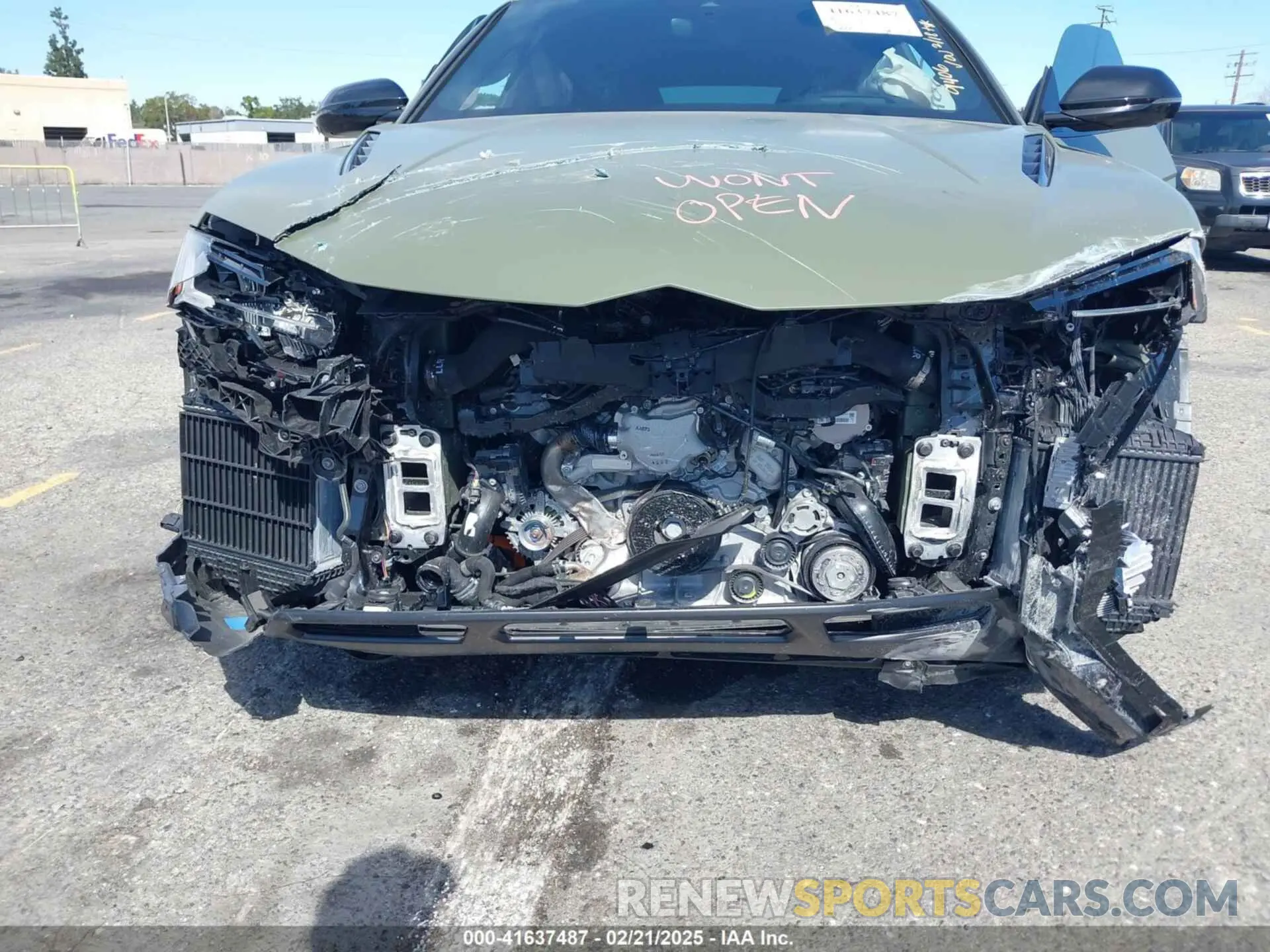6 Photograph of a damaged car ZPBUB3ZL9RLA30855 LAMBORGHINI URUS 2024