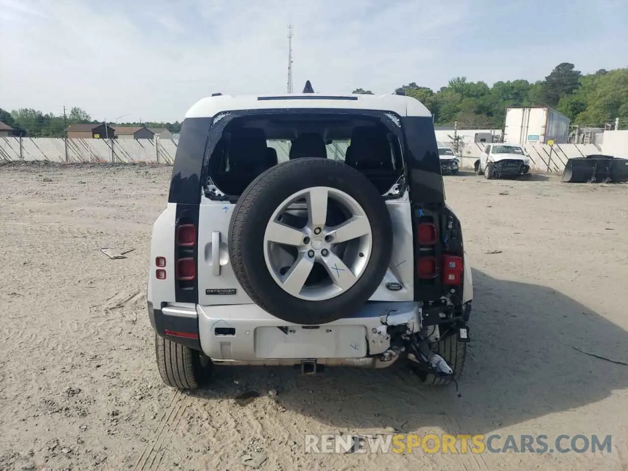6 Photograph of a damaged car SALEV6RU6M2053983 LAND ROVER ALL OTHER 2021