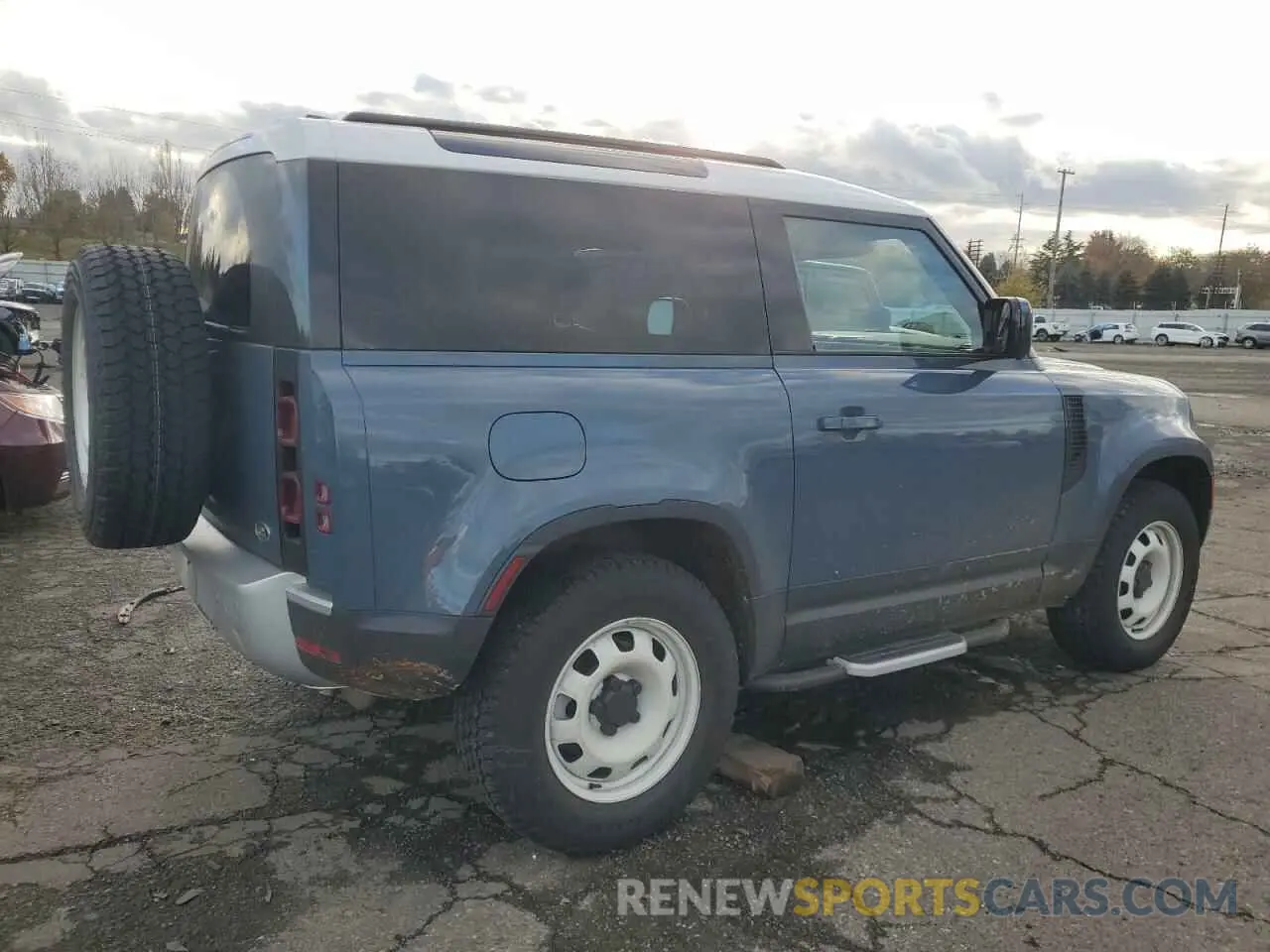 3 Фотография поврежденного автомобиля SALEJ6EX9P2219249 LAND ROVER ALL OTHER 2023