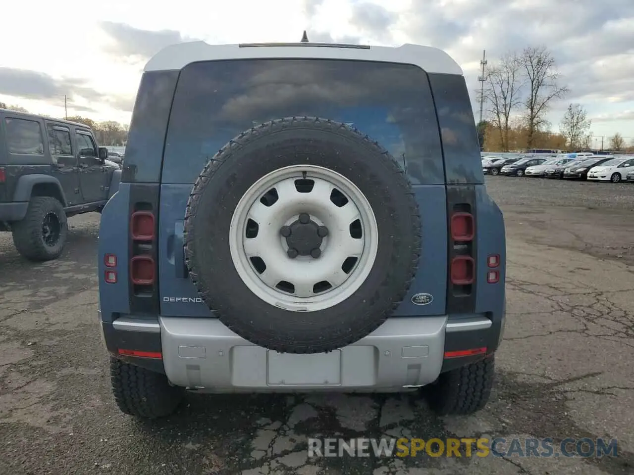 6 Фотография поврежденного автомобиля SALEJ6EX9P2219249 LAND ROVER ALL OTHER 2023