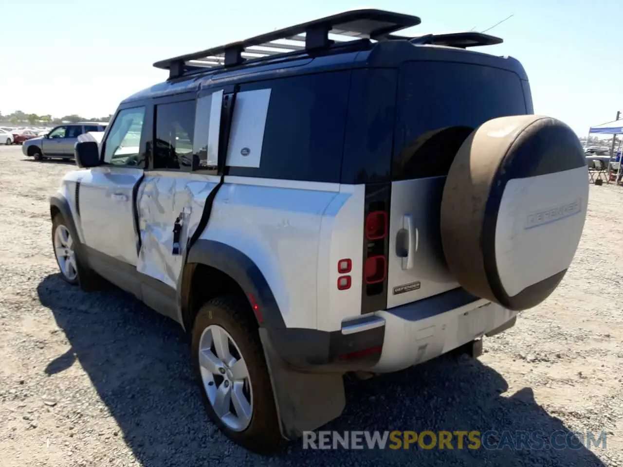 3 Фотография поврежденного автомобиля SALE17EU0L2002405 LAND ROVER DEFENDER 2020