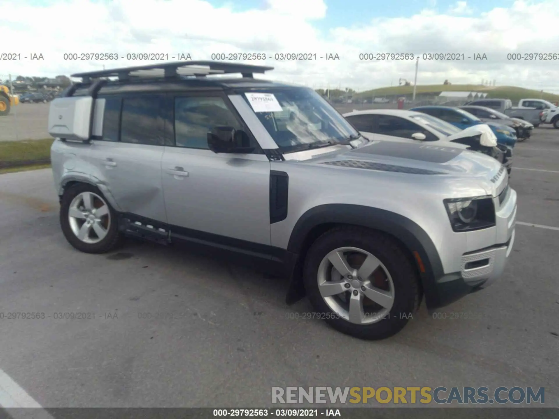 1 Фотография поврежденного автомобиля SALE1EEU7L2005466 LAND ROVER DEFENDER 2020