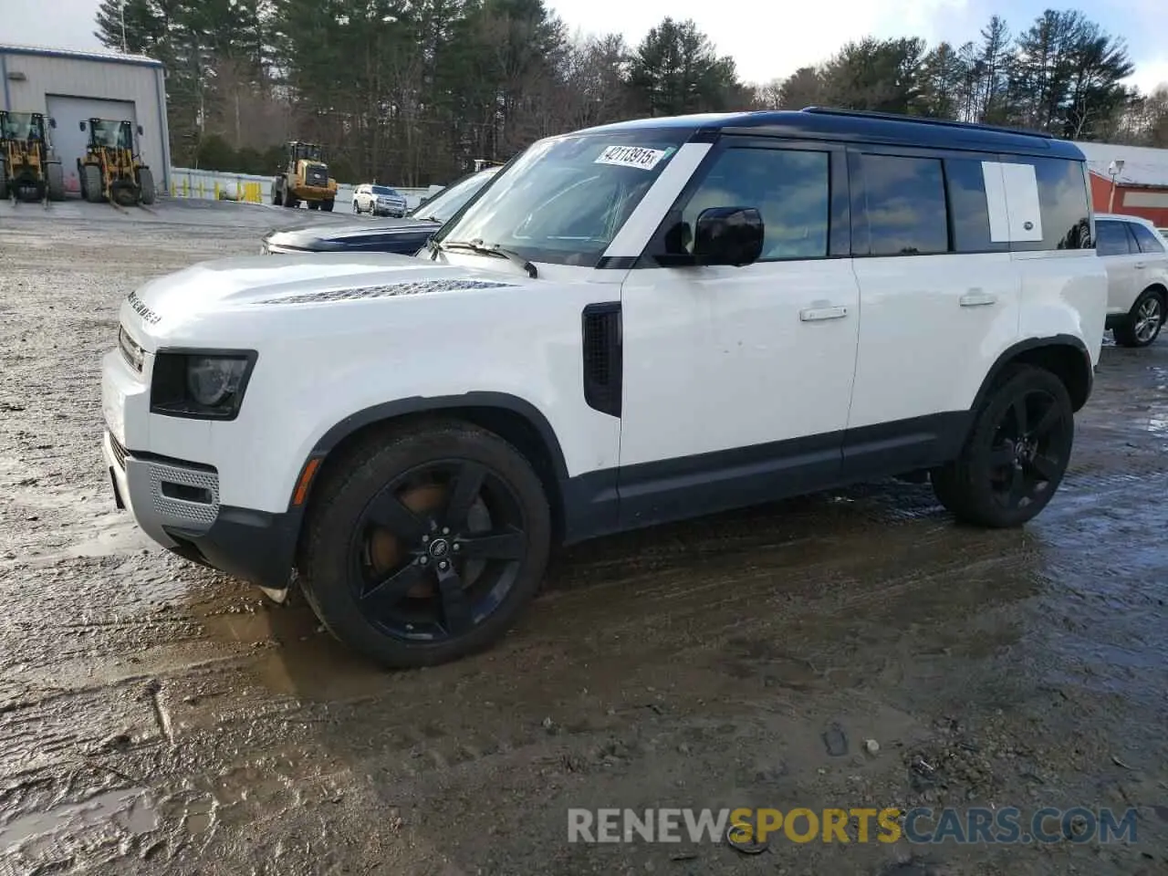 1 Фотография поврежденного автомобиля SALE97EU2L2017688 LAND ROVER DEFENDER 2020