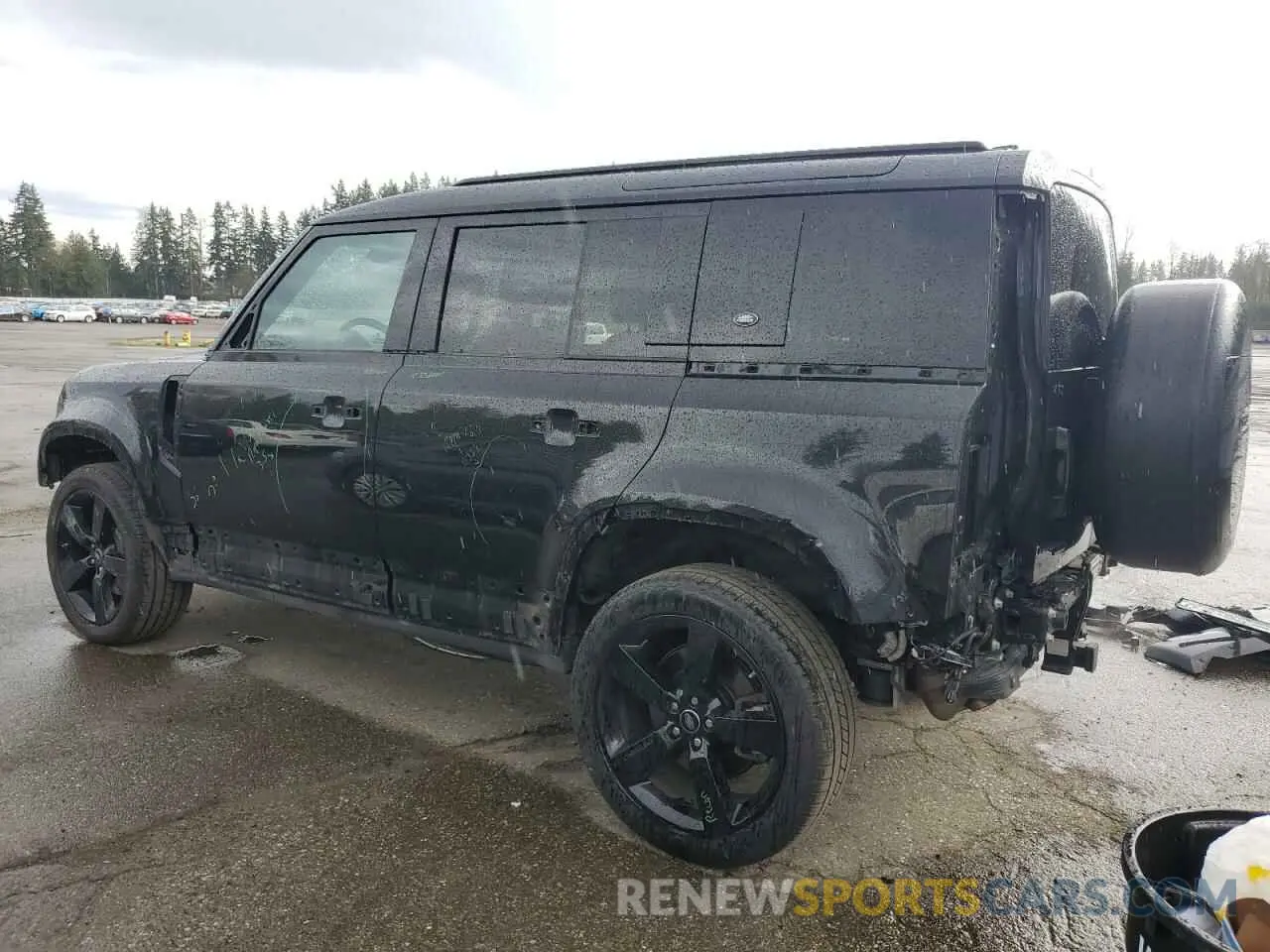 2 Photograph of a damaged car SALE9EEU6L2025605 LAND ROVER DEFENDER 2020