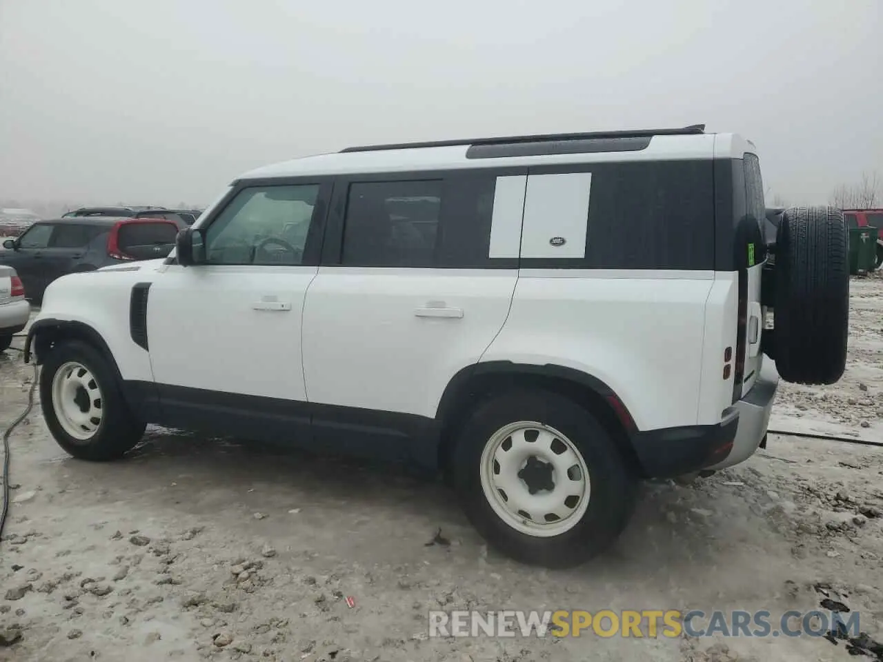 2 Photograph of a damaged car SALEKEEX5L2019955 LAND ROVER DEFENDER 2020