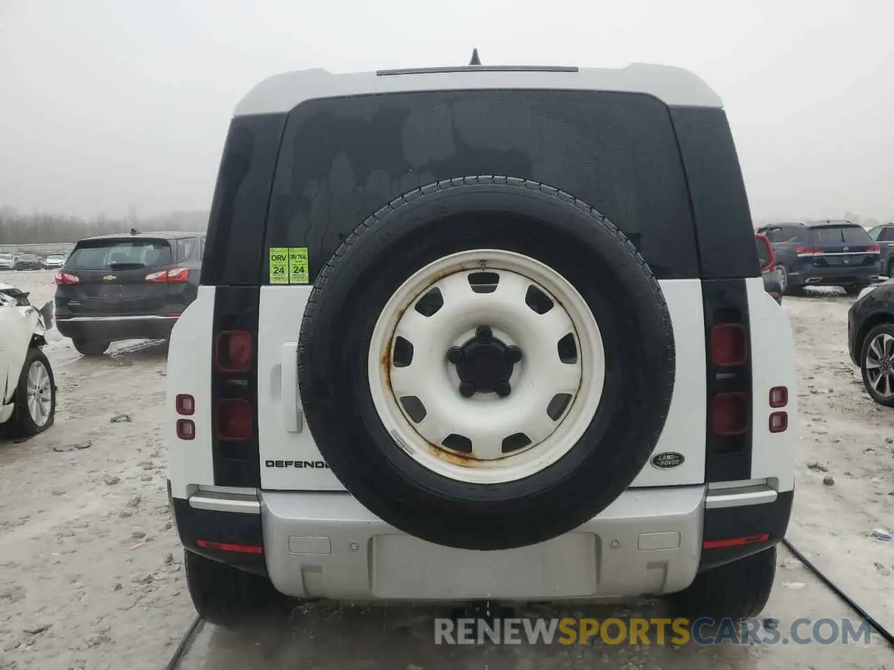 6 Photograph of a damaged car SALEKEEX5L2019955 LAND ROVER DEFENDER 2020