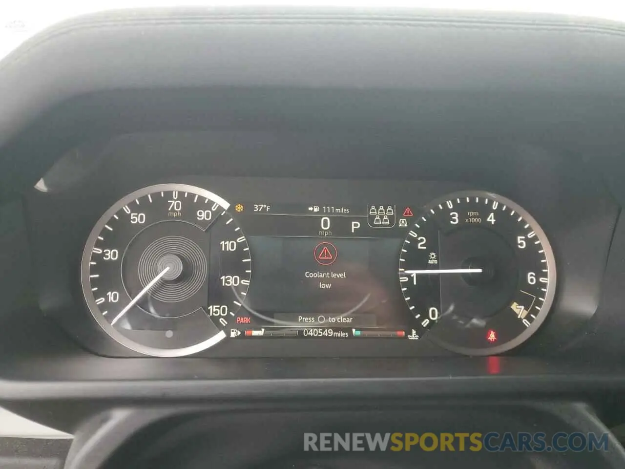 9 Photograph of a damaged car SALEKEEX5L2019955 LAND ROVER DEFENDER 2020