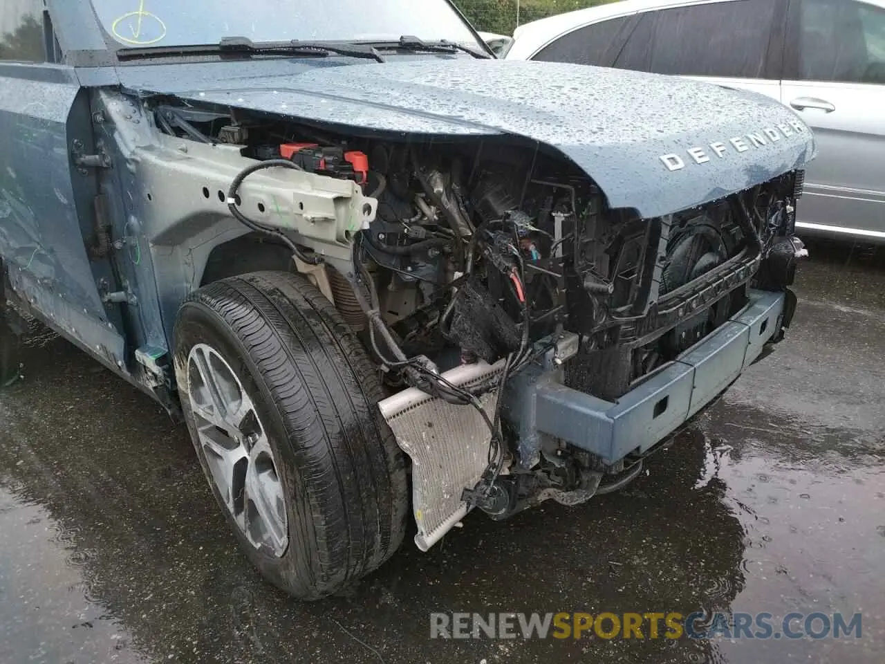 9 Фотография поврежденного автомобиля SALEP7EU2L2025361 LAND ROVER DEFENDER 2020