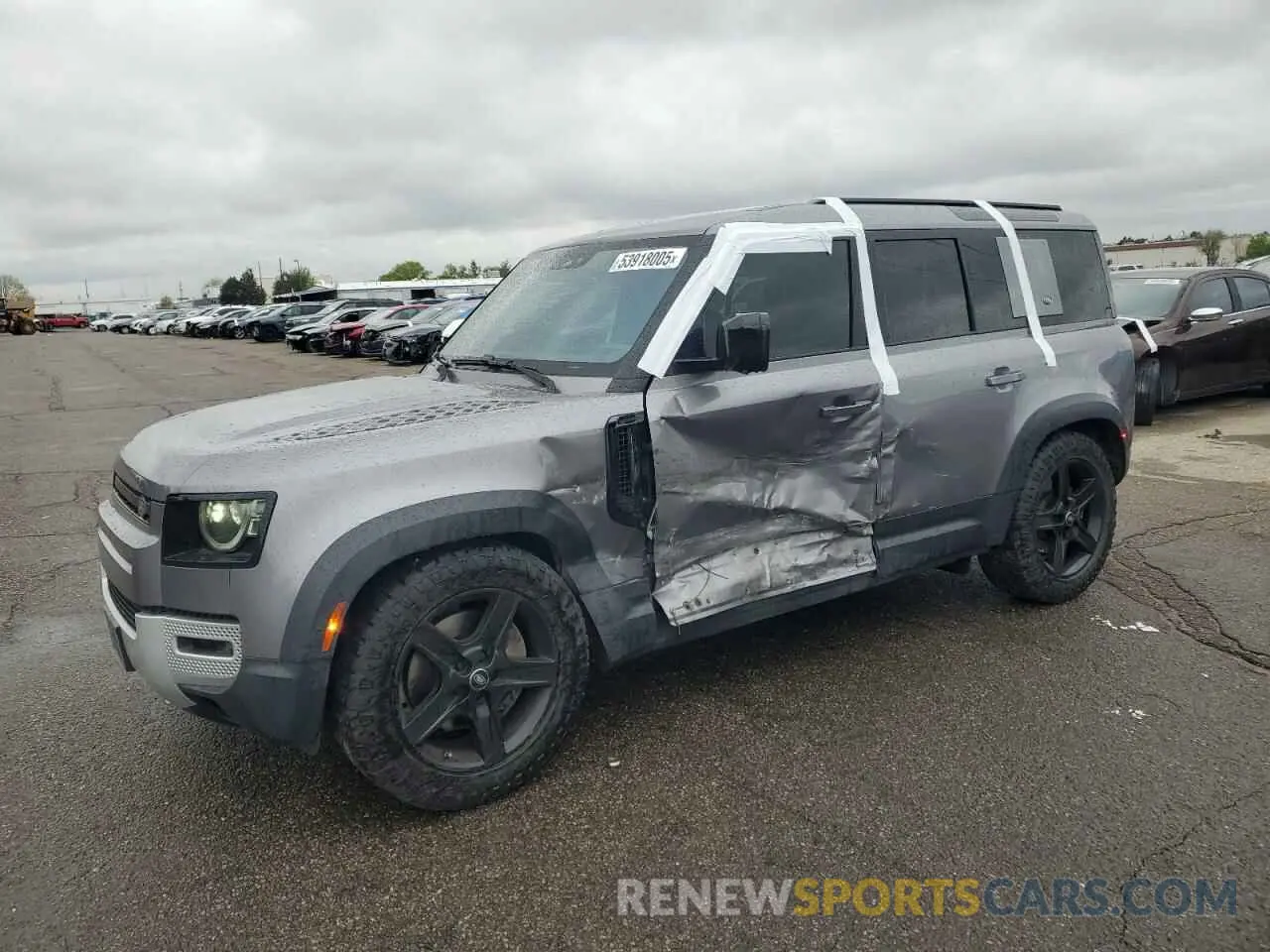 1 Photograph of a damaged car SALEP7EU5L2023135 LAND ROVER DEFENDER 2020