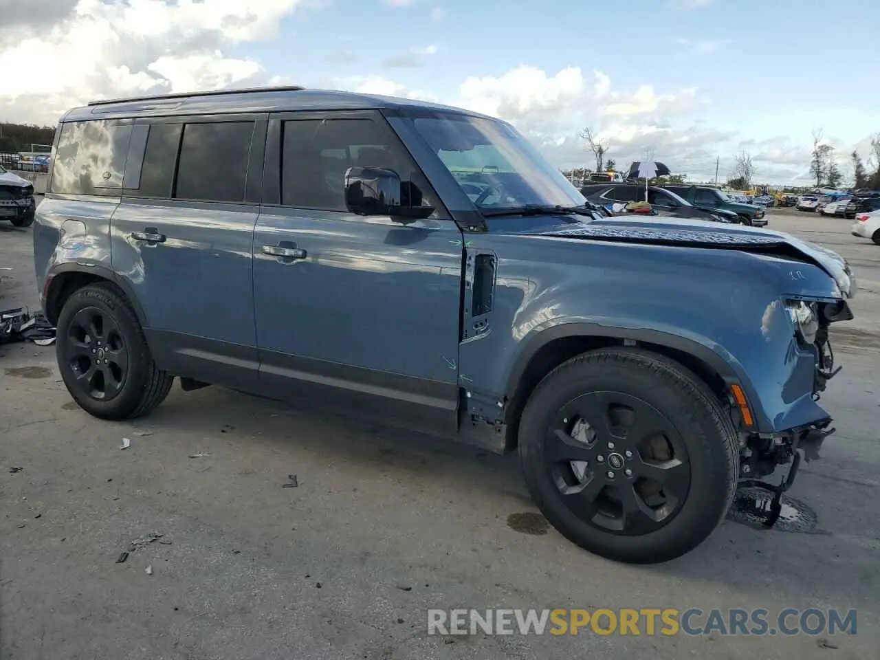 4 Фотография поврежденного автомобиля SALEPEEU6L2025416 LAND ROVER DEFENDER 2020