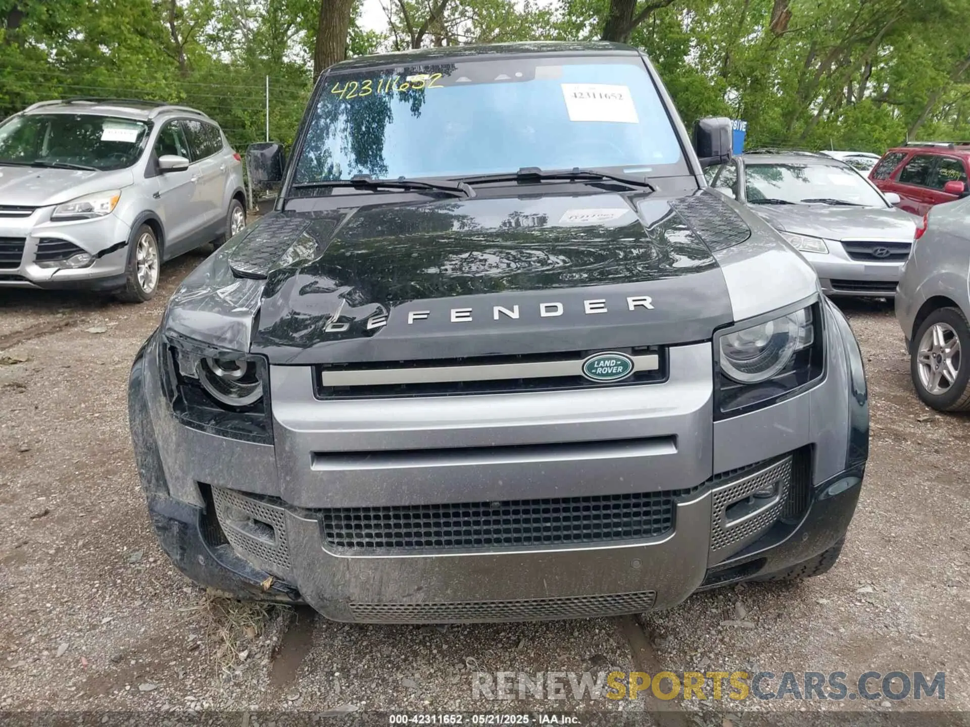 12 Фотография поврежденного автомобиля SALE2ERU6M2062251 LAND ROVER DEFENDER 2021