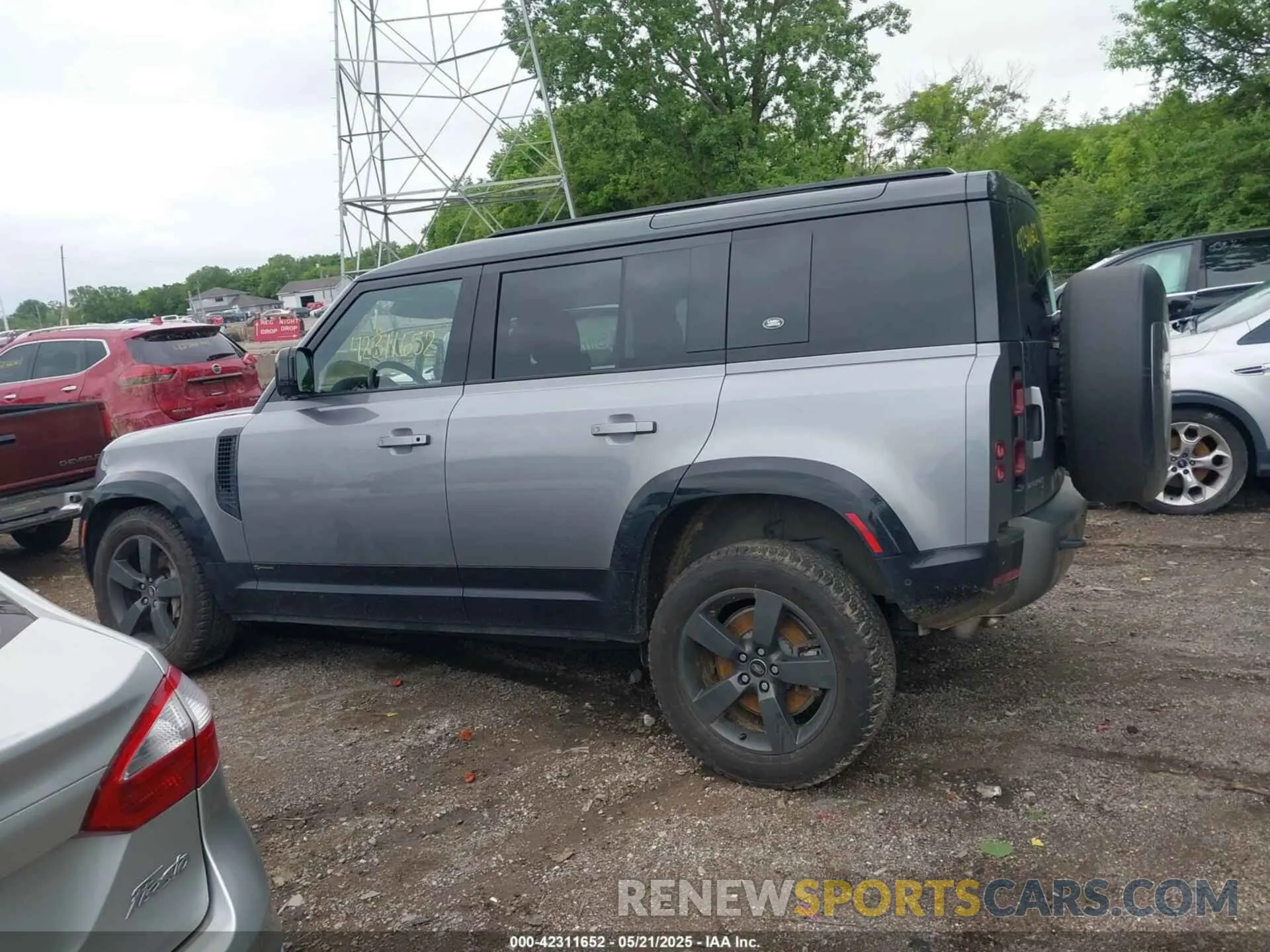 14 Фотография поврежденного автомобиля SALE2ERU6M2062251 LAND ROVER DEFENDER 2021