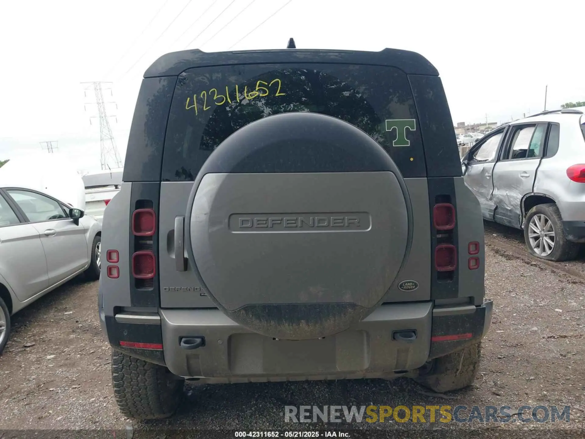 16 Фотография поврежденного автомобиля SALE2ERU6M2062251 LAND ROVER DEFENDER 2021