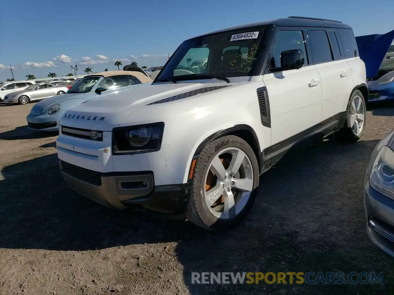 2 Photograph of a damaged car SALE37RU7M2049789 LAND ROVER DEFENDER 2021