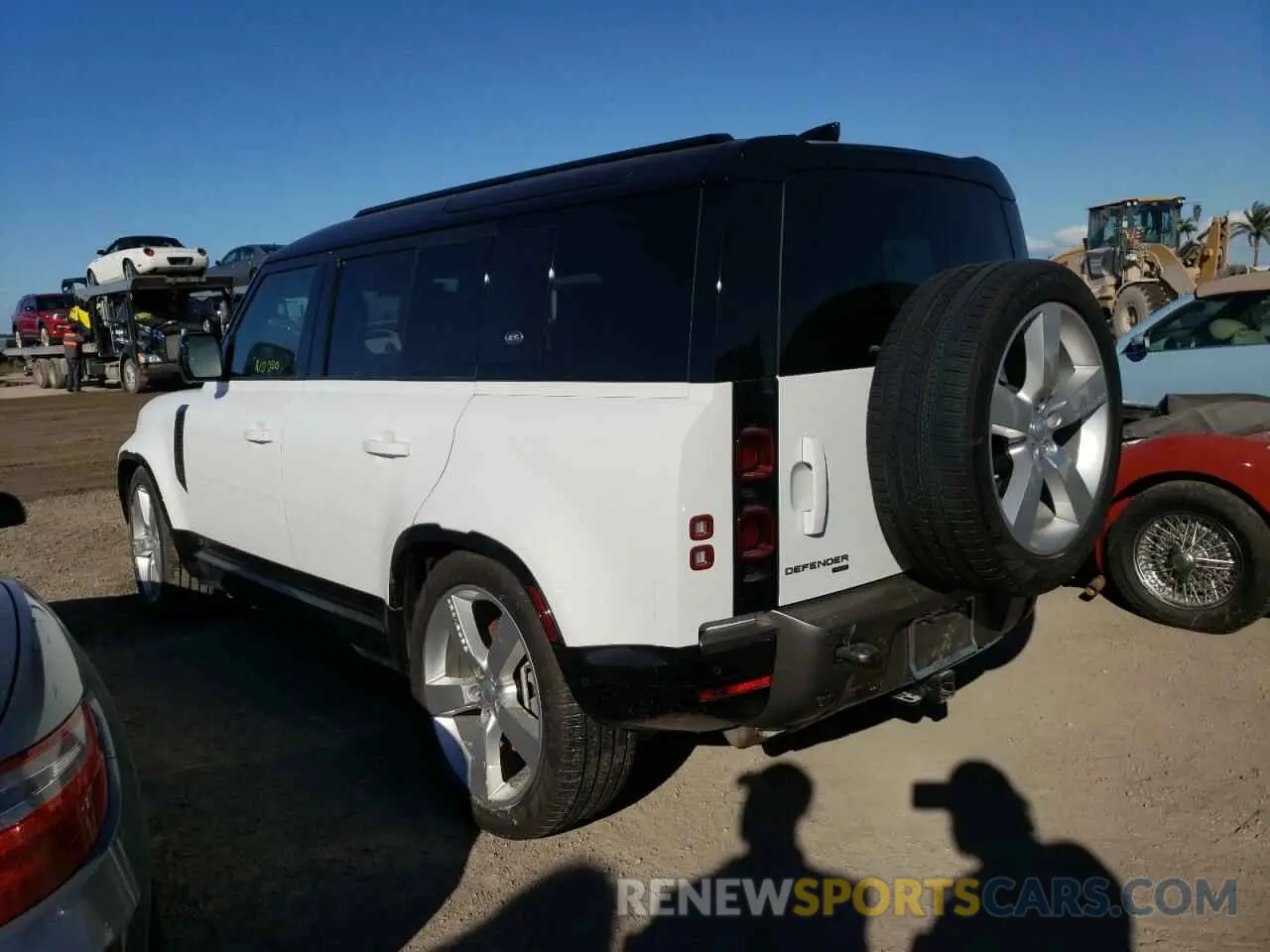 3 Photograph of a damaged car SALE37RU7M2049789 LAND ROVER DEFENDER 2021
