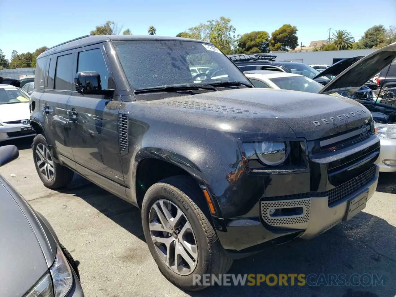 1 Photograph of a damaged car SALE3ERU5M2042361 LAND ROVER DEFENDER 2021