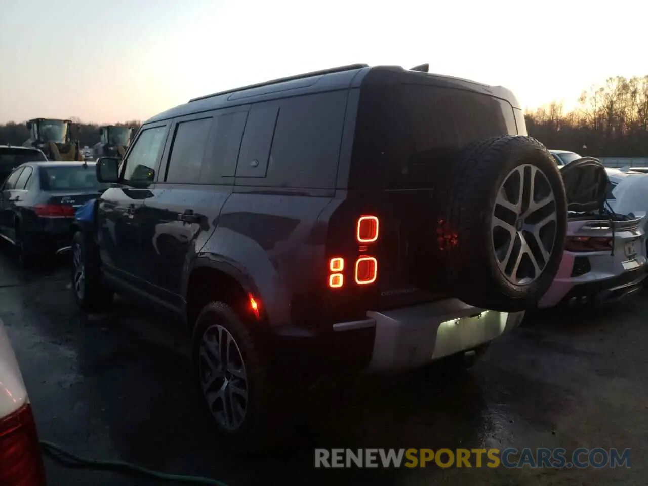 2 Photograph of a damaged car SALEJ7RX3M2045979 LAND ROVER DEFENDER 2021