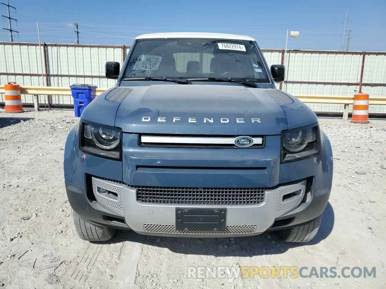 5 Фотография поврежденного автомобиля SALEJ7RX4M2047532 LAND ROVER DEFENDER 2021
