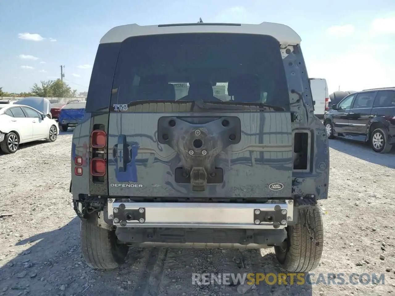 6 Фотография поврежденного автомобиля SALEJ7RX4M2047532 LAND ROVER DEFENDER 2021