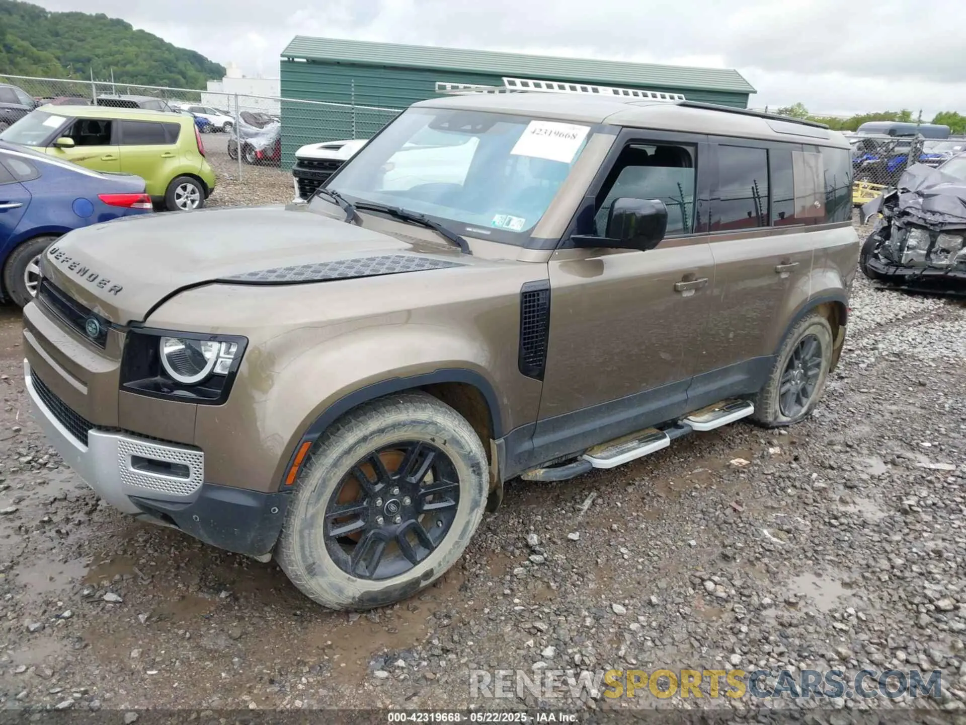 2 Фотография поврежденного автомобиля SALEJ7RX8M2041751 LAND ROVER DEFENDER 2021