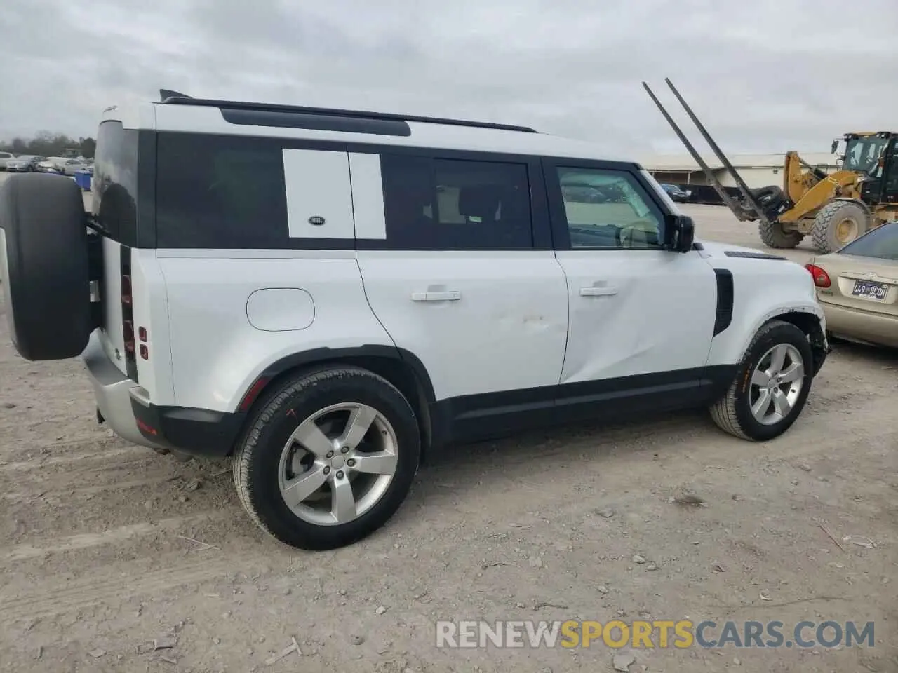 3 Фотография поврежденного автомобиля SALEJERX7M2044693 LAND ROVER DEFENDER 2021