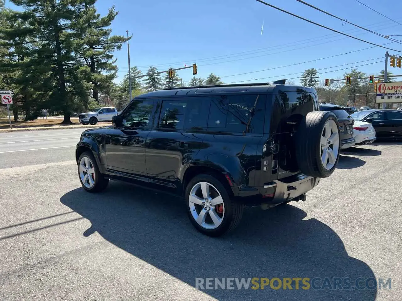 3 Фотография поврежденного автомобиля SALEX7RU4M2038222 LAND ROVER DEFENDER 2021