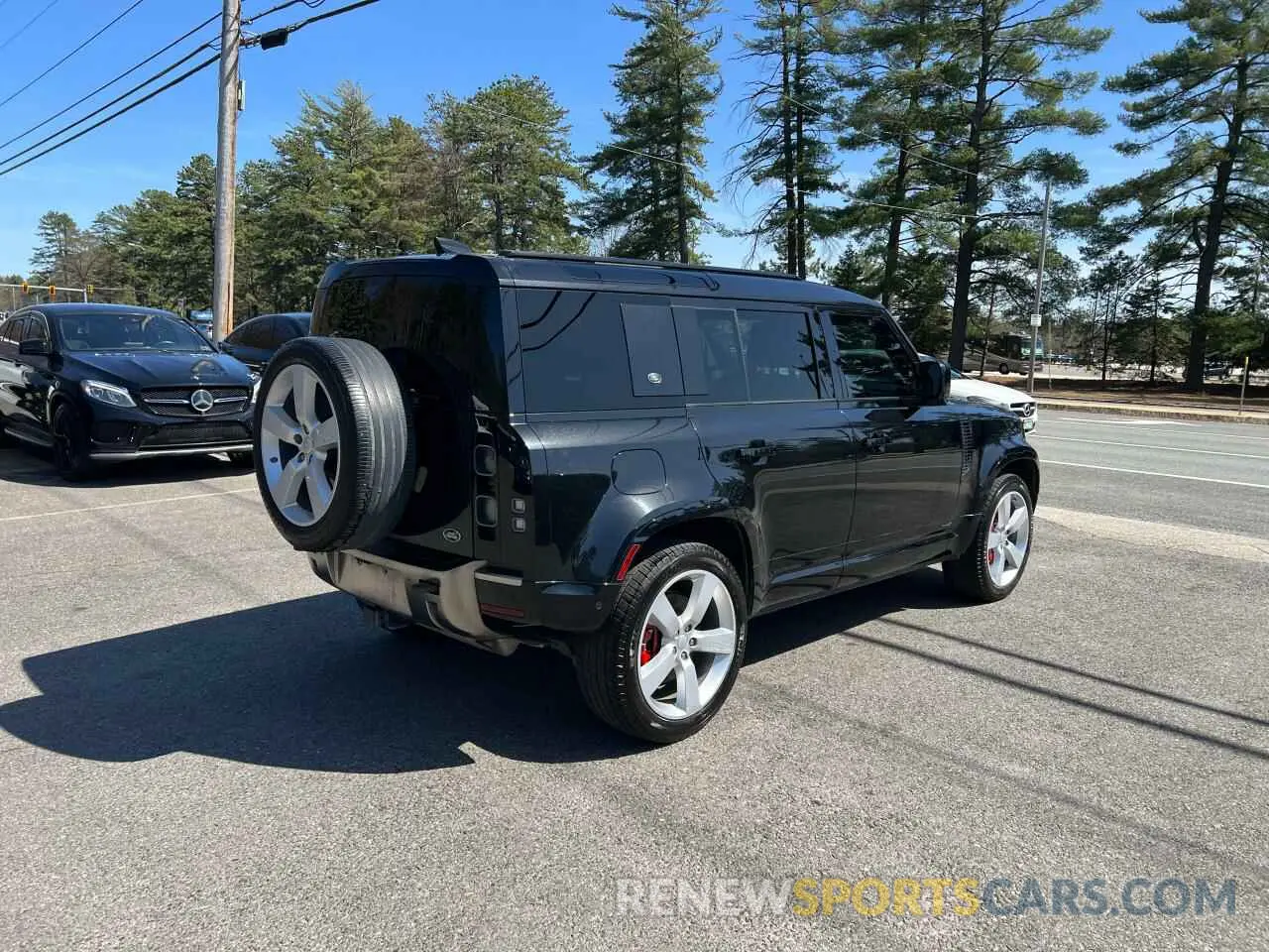 4 Фотография поврежденного автомобиля SALEX7RU4M2038222 LAND ROVER DEFENDER 2021