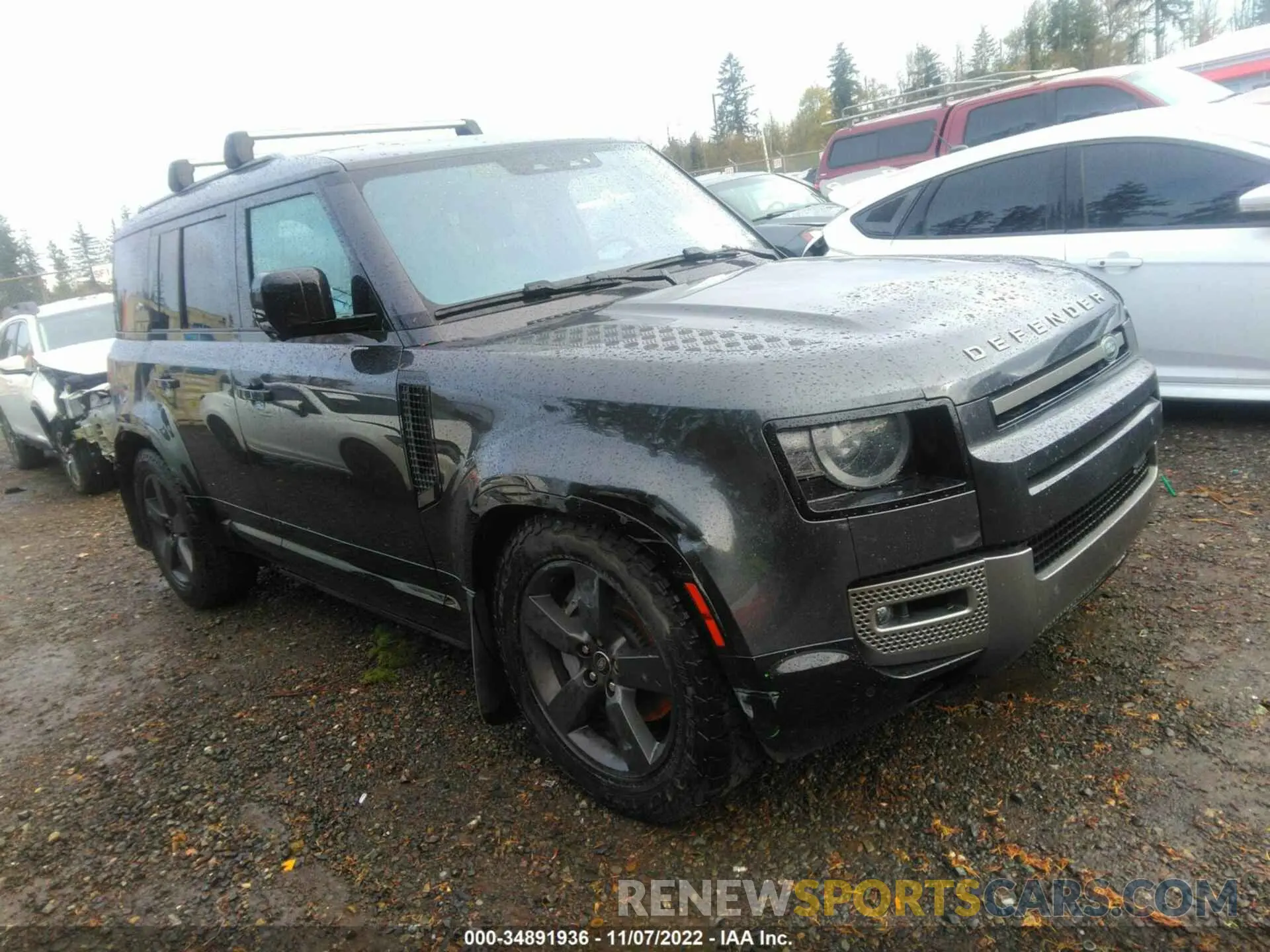1 Photograph of a damaged car SALE37RU4N2088289 LAND ROVER DEFENDER 2022