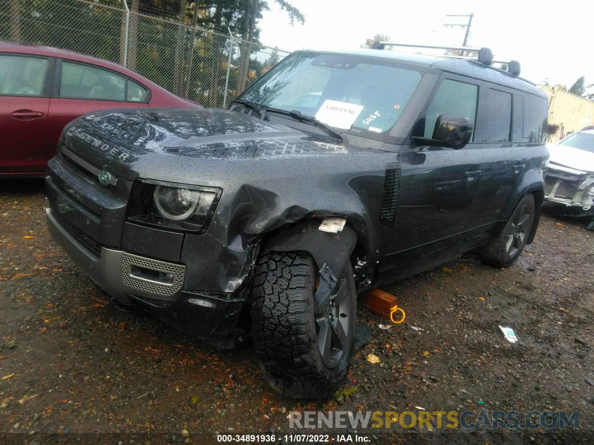 2 Photograph of a damaged car SALE37RU4N2088289 LAND ROVER DEFENDER 2022